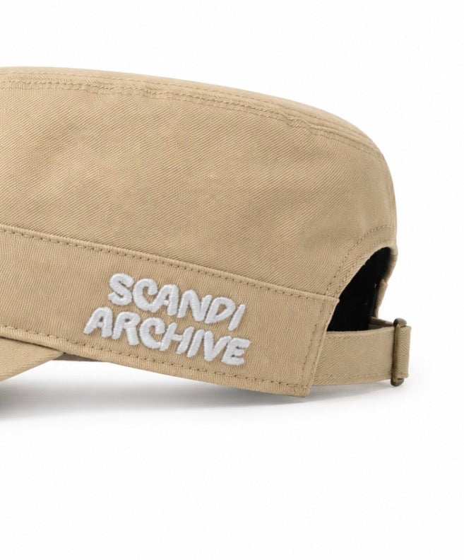 Beige Army Cap